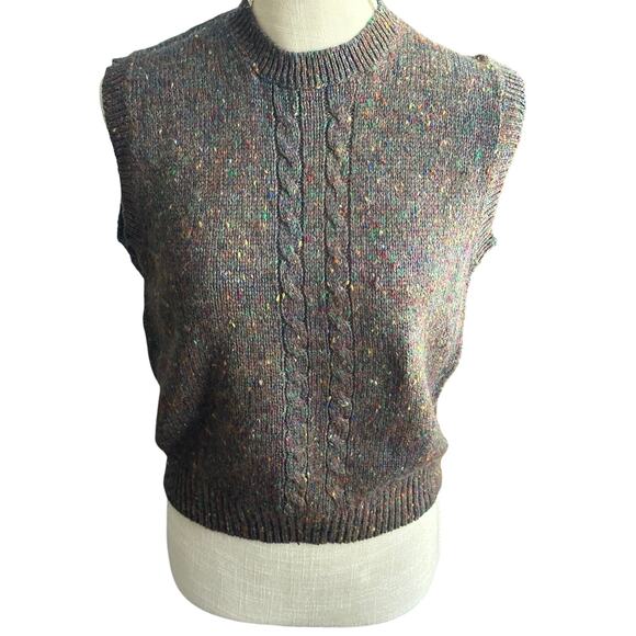 Vintage Licorice Woman’s Sweater Vest Size Medium - Picture 1 of 4